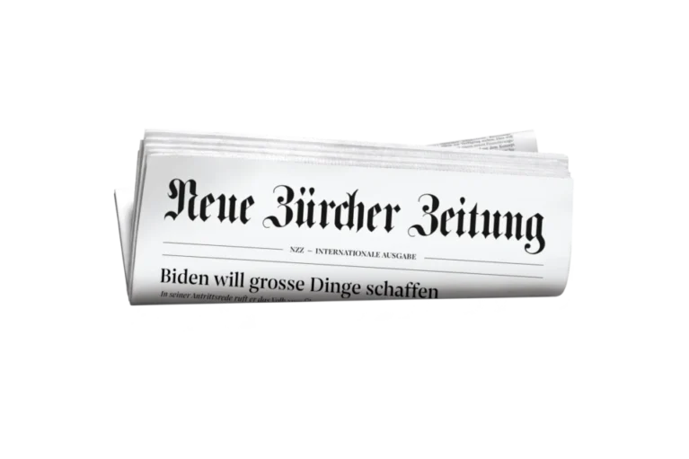 Bild einer NZZ Zeitung